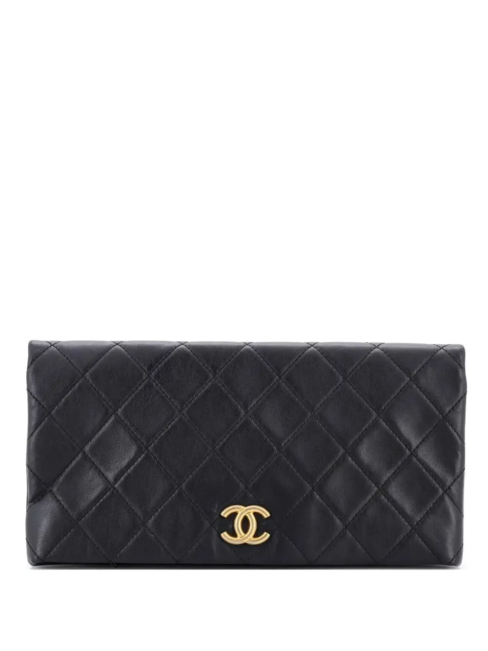 Chanel Cc Foldover Clutch Quilted #254488C30B